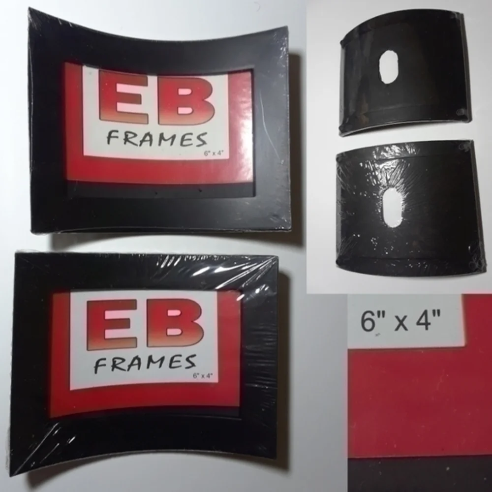 Vintage EB Frames Curved Square 6 X 4 Frames Set